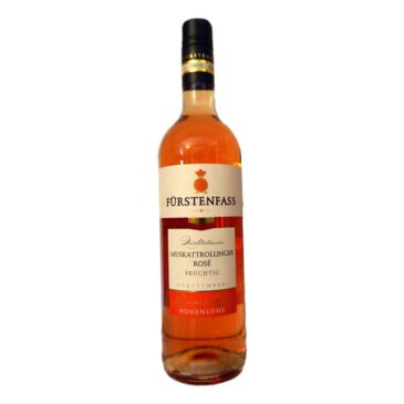 Muskattrollinger Rosé Weinkellerei Hohenlohe – Fürstenfass