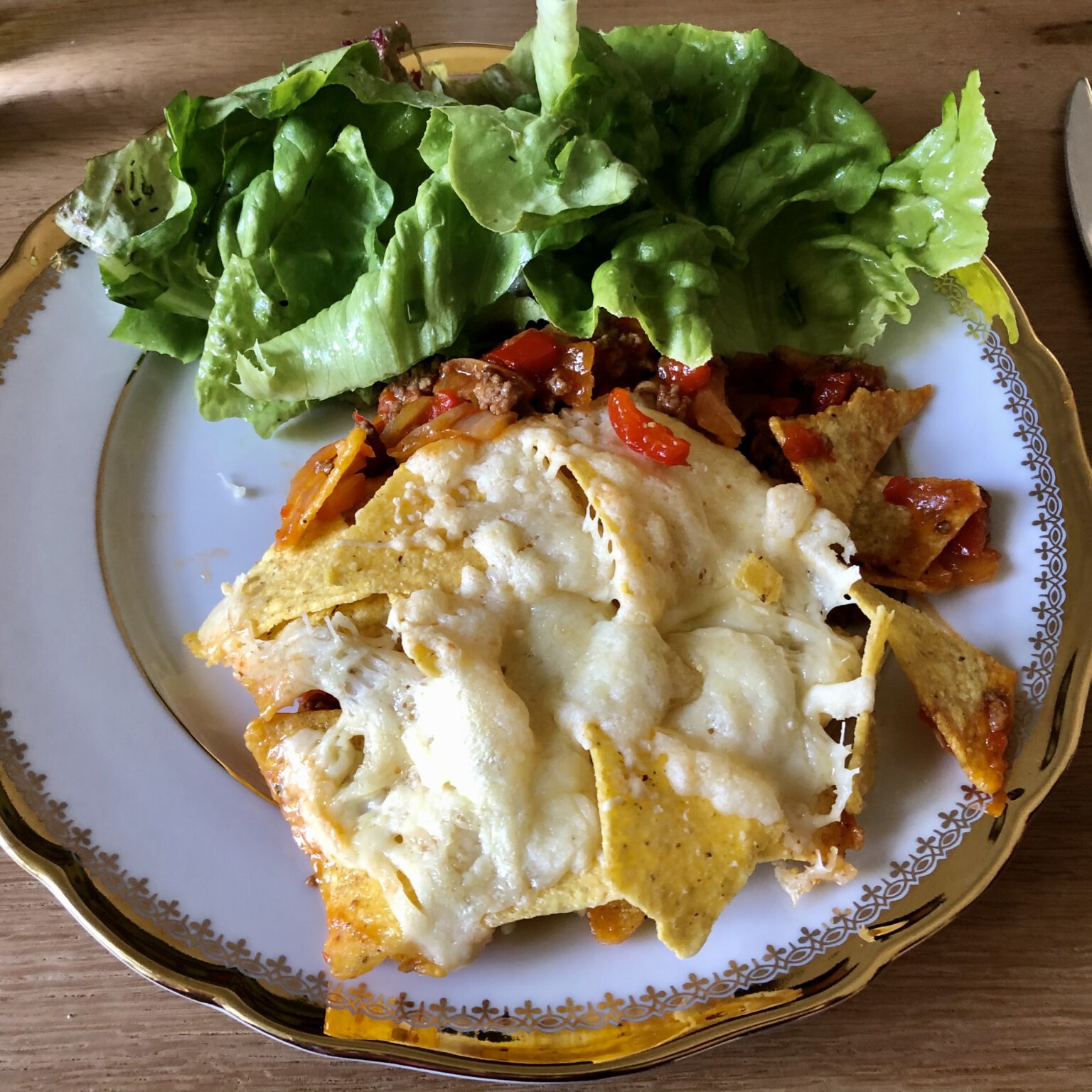 Überbackene Nachos - Württemberger Weine Werkmann