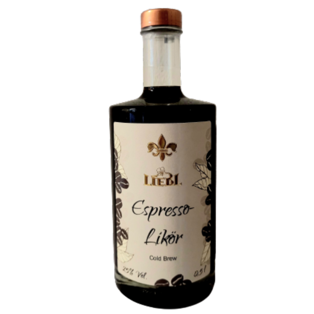 Espresso-Likör – Spezialitäten-Brennerei Whisky-Destillerie Liebl