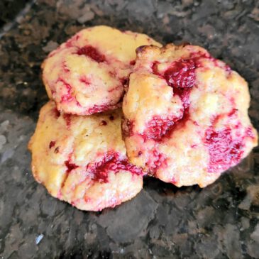 Himbeer Cookies