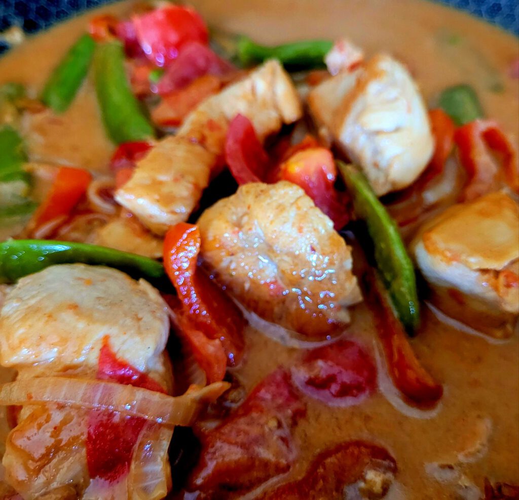 Orientalische Hähnchen Pfanne