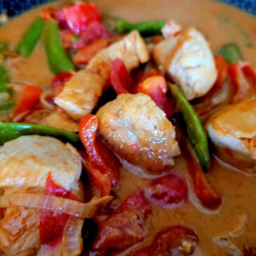 Orientalische Hähnchen Pfanne
