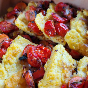 Polenta-Schnitten